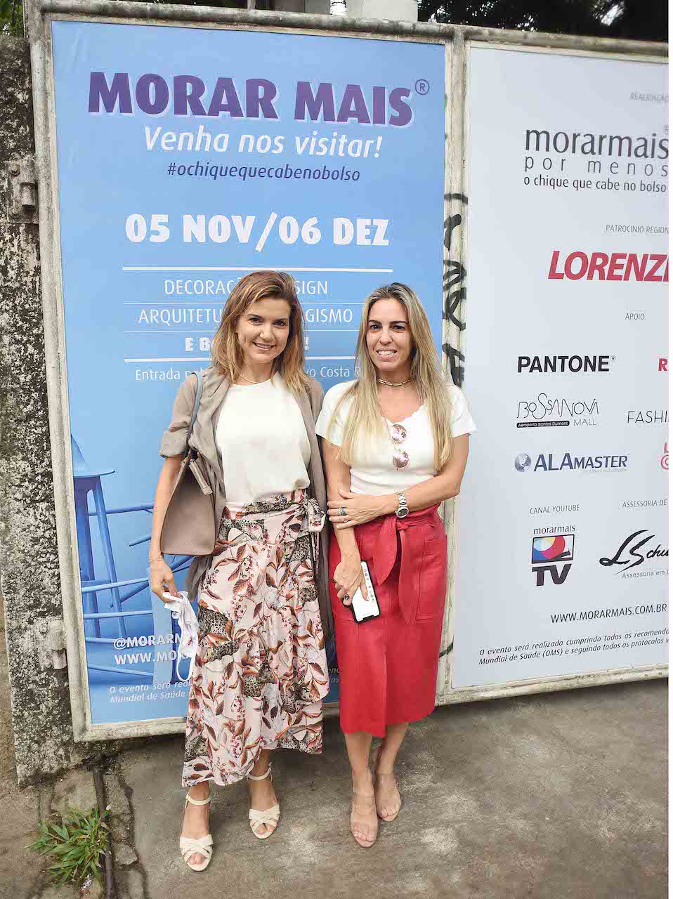 Café da Manhã Morar Mais Rio 2020 - Flavia Marcolini do CasaShopping e Sabrina Schuback