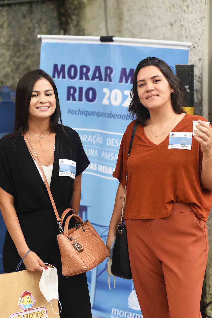 Café da Manhã Morar Mais Rio 2020 - Raquel Ferreira e Luanna Ozolins