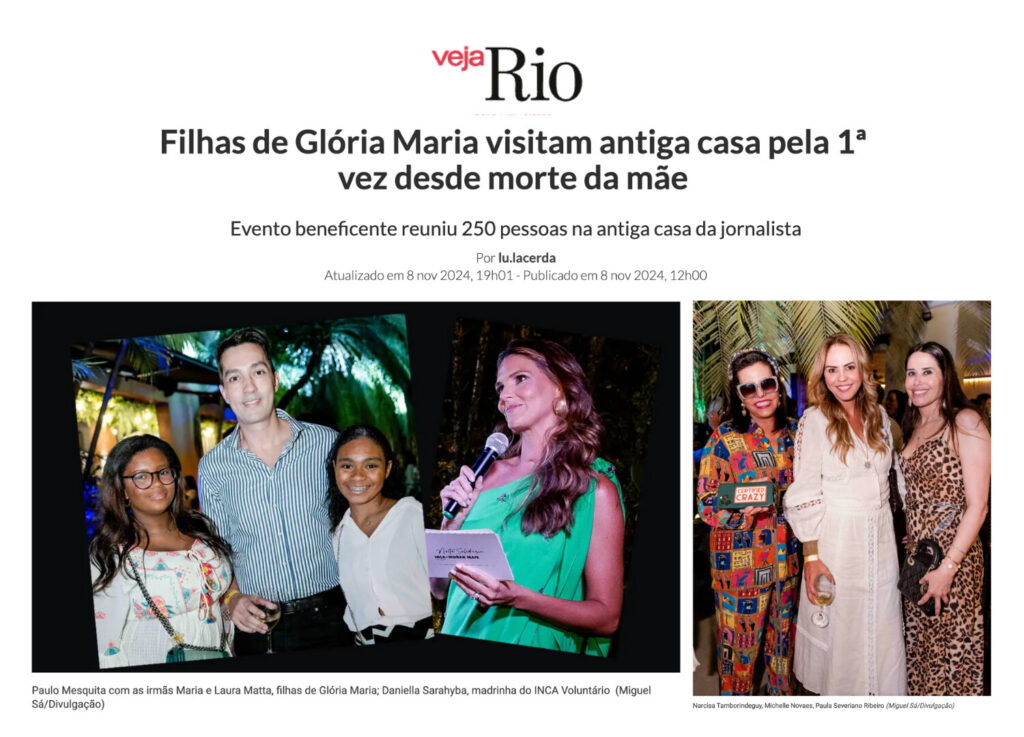 noite solidária inca voluntario veja lu lacerda